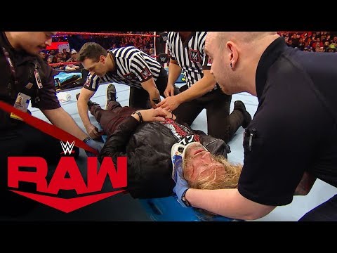 See the aftermath of Randy Orton’s assault on Edge: Raw Exclusive, Jan. 27, 2020