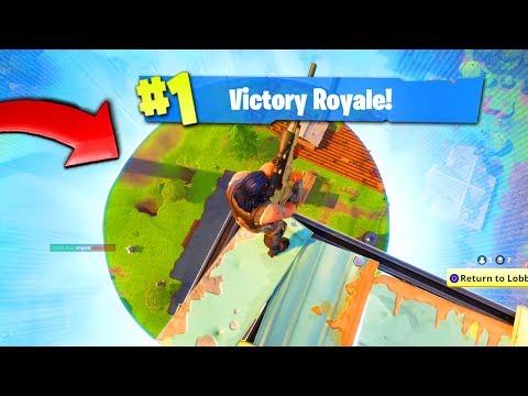 The BEST way to WIN a game of FORTNITE: Battle Royale!