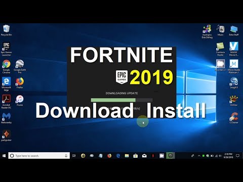 How to Install FORTNITE after you Download FORTNITE on PC – Free & Easy – Newest Version 2019