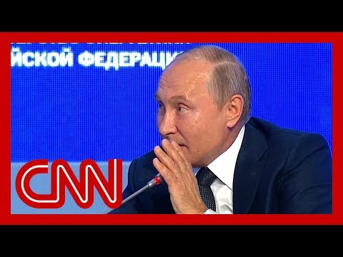 Watch Vladimir Putin troll US on live TV