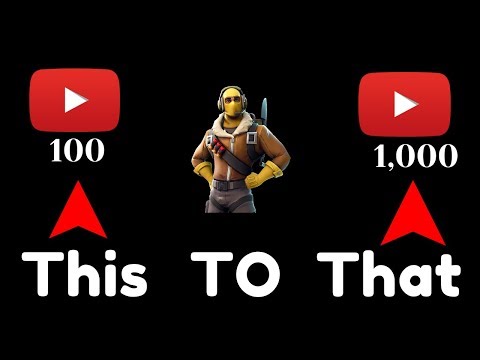 [2020] HOW To GROW Your FORTNITE YouTube Channel Fast USING These 3 EASY STEPS