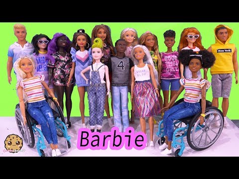 NEW 2020 Barbie + Ken Fashionistas Fashion Doll Haul Video – Cookie Swirl C