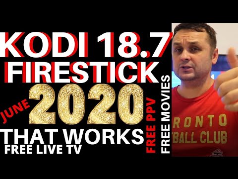 How to install Kodi 18.7 on Amazon Firestick ! New JUNE 2020 4K SETUP-THAT-WORKS!